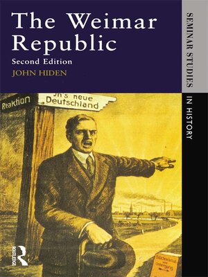 cover image of The Weimar Republic